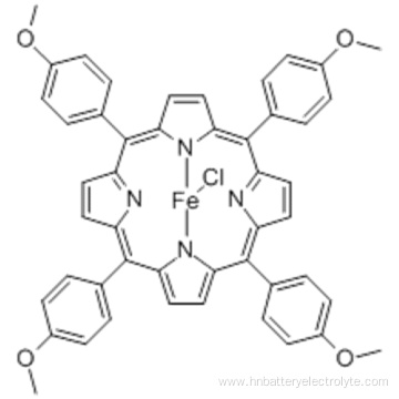 Iron,chloro[5,10,15,20-tetrakis(4-methoxyphenyl)-21H,23H-porphinato(2-)-kN21,kN22,kN23,kN24]-,( 57188983,SP-5-12) CAS 36995-20-7